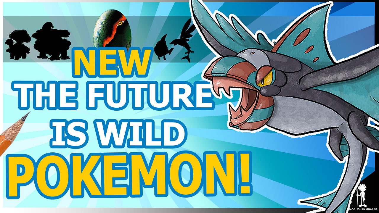 The Future Is Wild Inspired Pokemon | Hydonso Region 🐢🐟