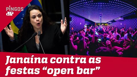 Janaina Paschoal contra as festas "open bar"