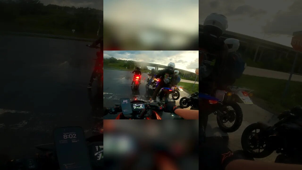 Things motorcyclists say in the rain #shorts #kawasaki #kawasakiz900