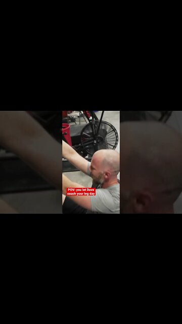 Leg Day ft. Coach Dave and Post-Workout Jelly Legs 🦵 #shorts