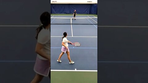 4.5 Female schools 3.5 male tennis match #shorts #tennis #shortvideo