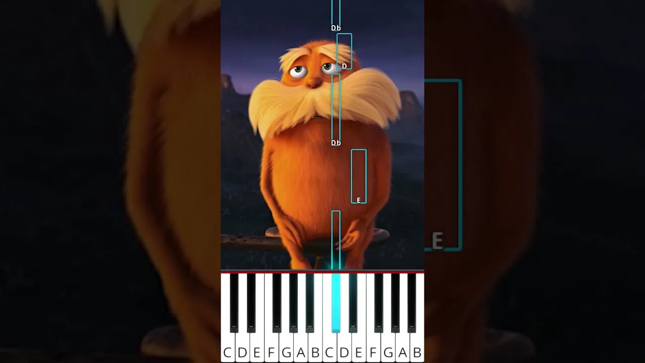 The Lorax Is Leaving (TikTok Meme) - Octave Piano Tutorial