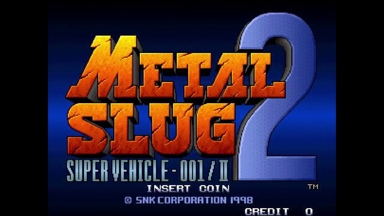 Metal Slug 2 (NeoGeo) Playthrough