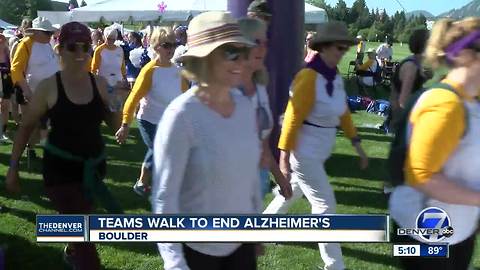 More than 1,000 Coloradans Walk to End Alzheimer's in Boulder