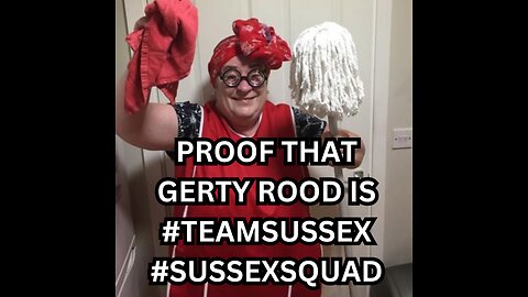 Gerty Rood is #TeamSussex #SussexSquad