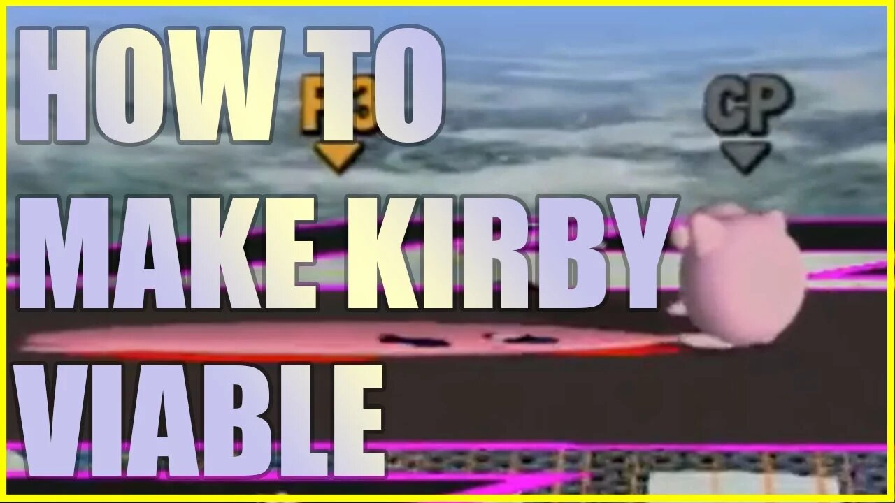 Giant Flat Kirby Glitch - Mew2King & Uuaa