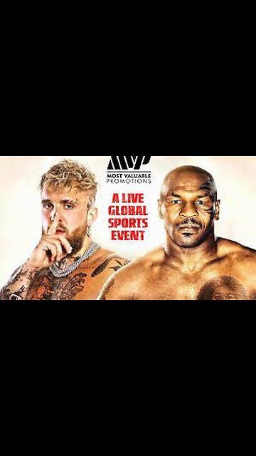 Jake Paul vs Mike Tyson