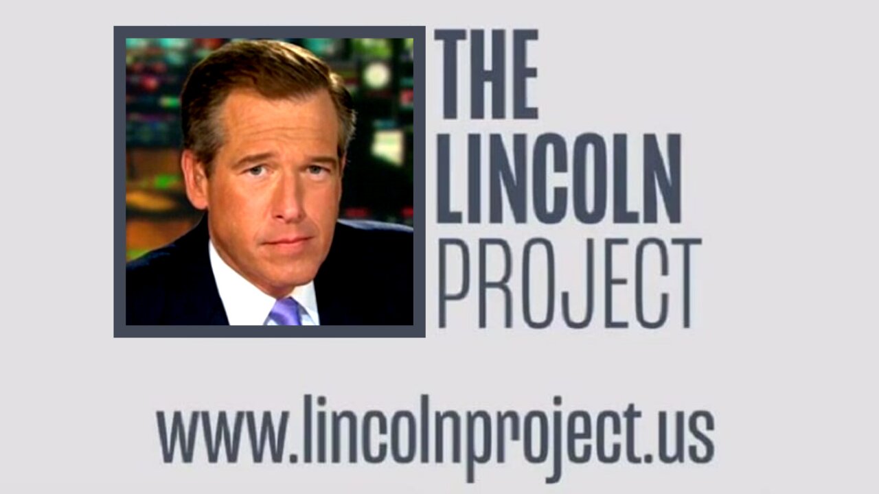 Brian Williams Still Hyping Disgraced Lincoln Project to Smear Trump