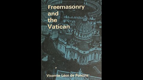 Fr John O'Connor, OP "Freemasonry and Undermining of Catholic Church" pt. 1