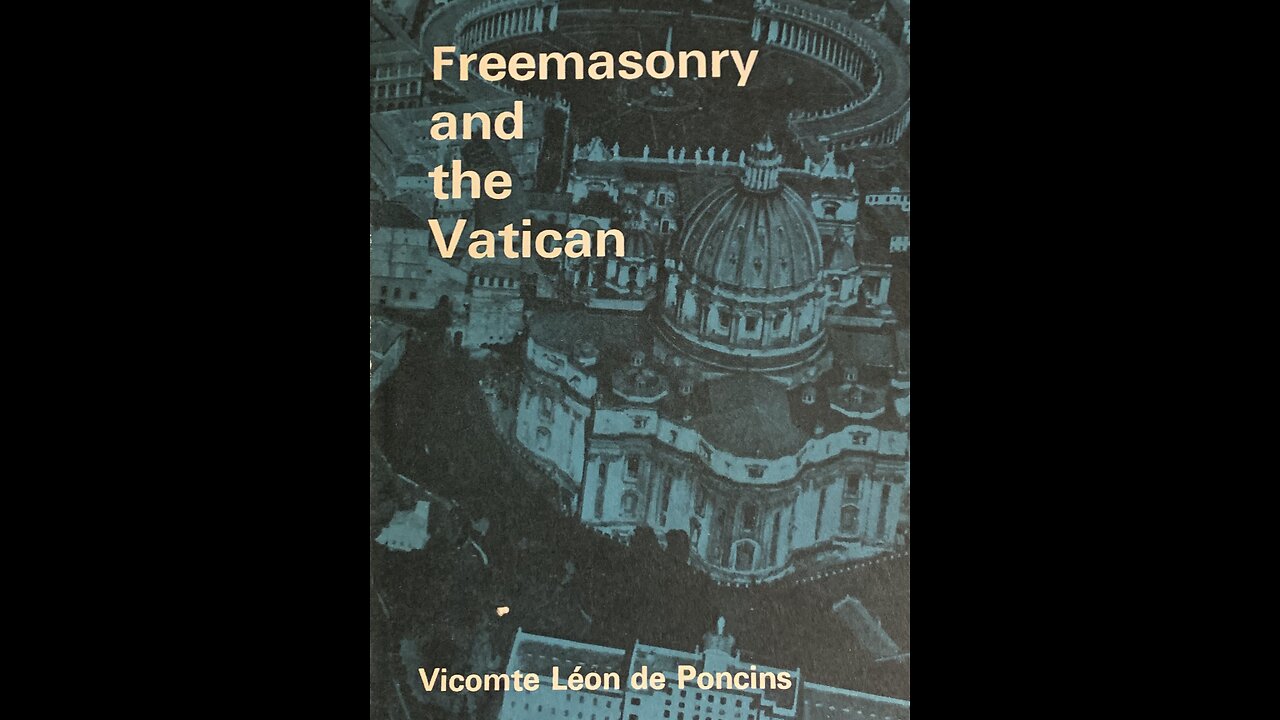 Fr John O'Connor, OP "Freemasonry and Undermining of Catholic Church" pt. 1