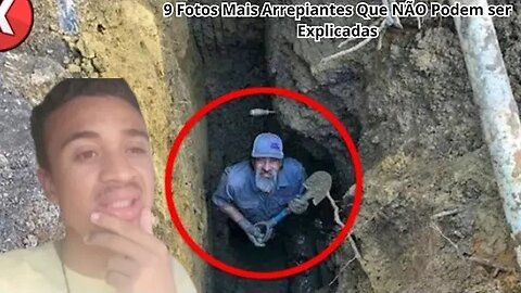 Reagindo 9 Fotos Mais Arrepiantes Que NÃO Podem ser Explicadas