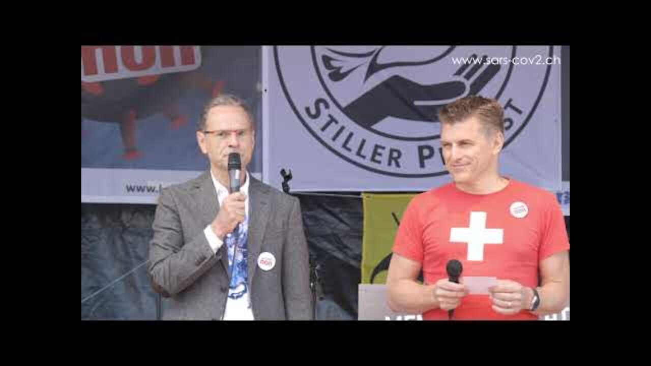 Werner Boxler & Josef Ender - Stiller Protestmarsch 22.05.2021 - Neuchâtel/Neuenburg NE