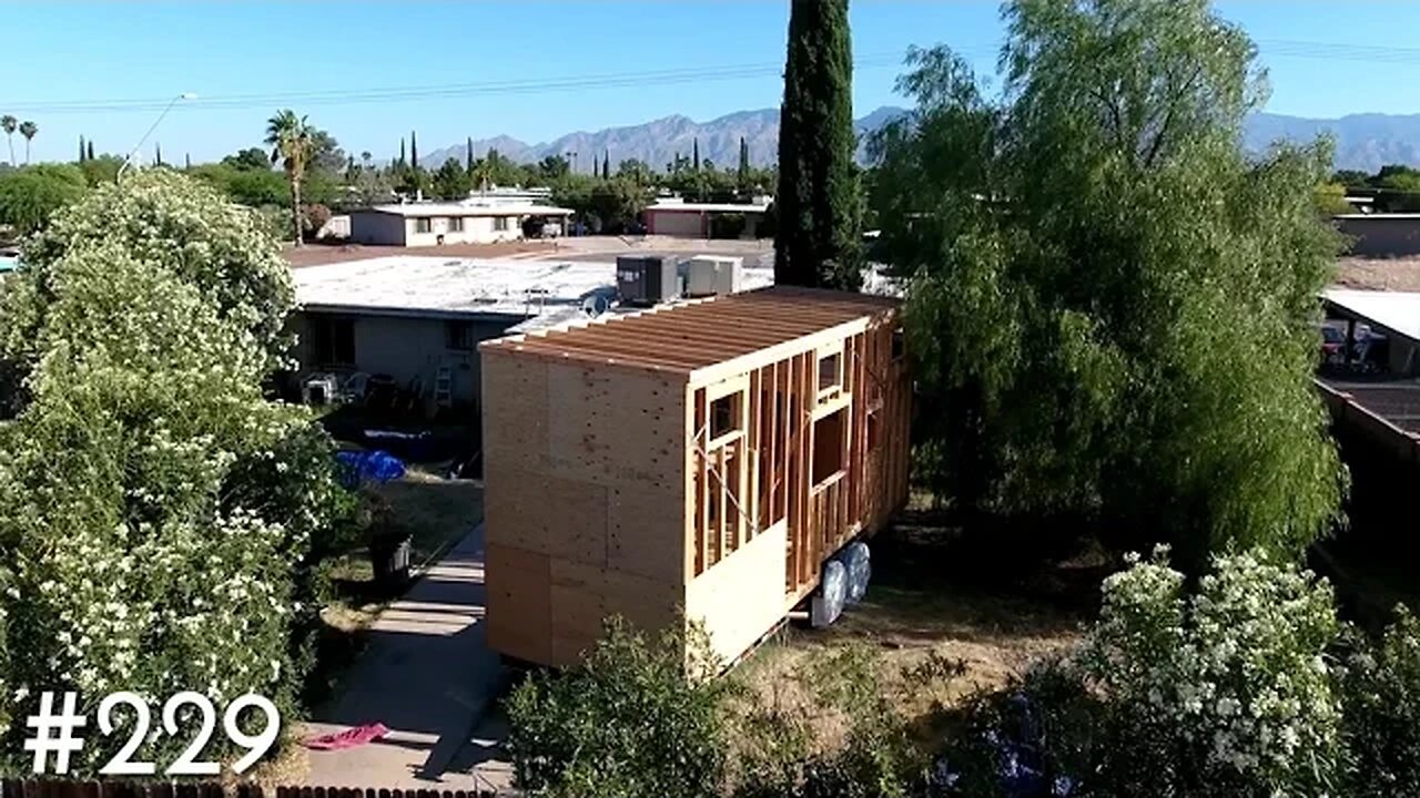 TINY HOUSE SHEATHING... DAY 2 BRUH!?!