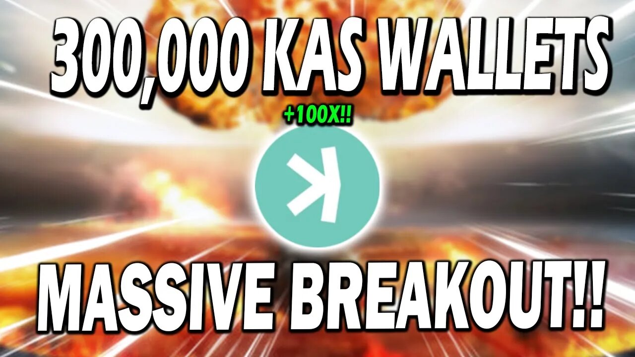 KASPA WALLETS HIT 300,000!! KASPA SHOWS CONSISTENT GROWTH AGAINST THE MARKET!!