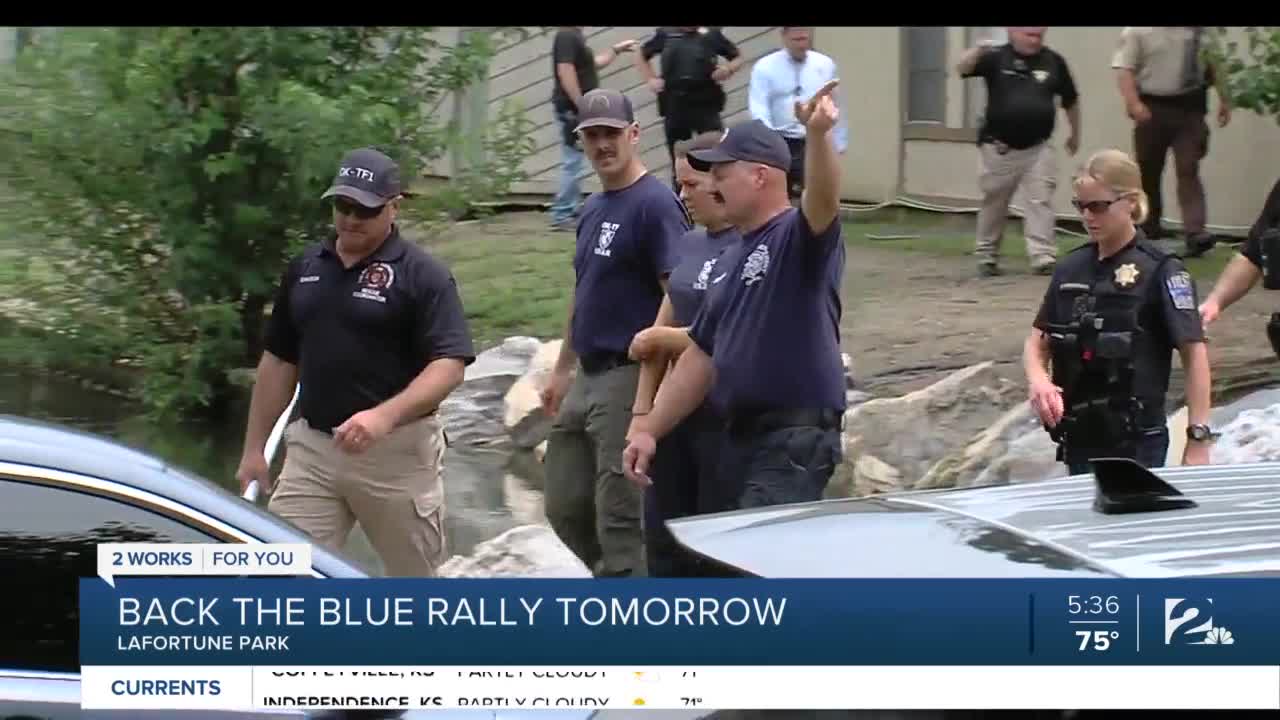 Back The Blue Rally Saturday 11am