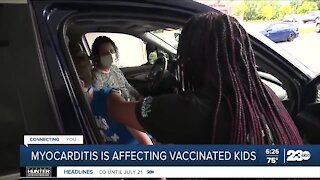 Myocarditis is affecting vaccinated kids