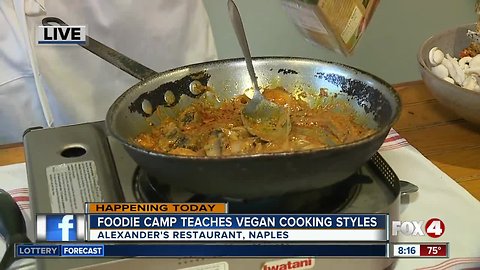 Chefs participate in 4th annual foodie camp