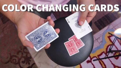 Color Changing Cards - PigCake Tutorials