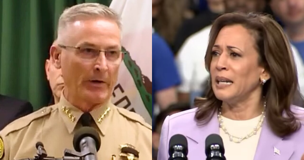 ‘I Do Not Support Her’ California Sheriff Speaks Out After His Image is Featured