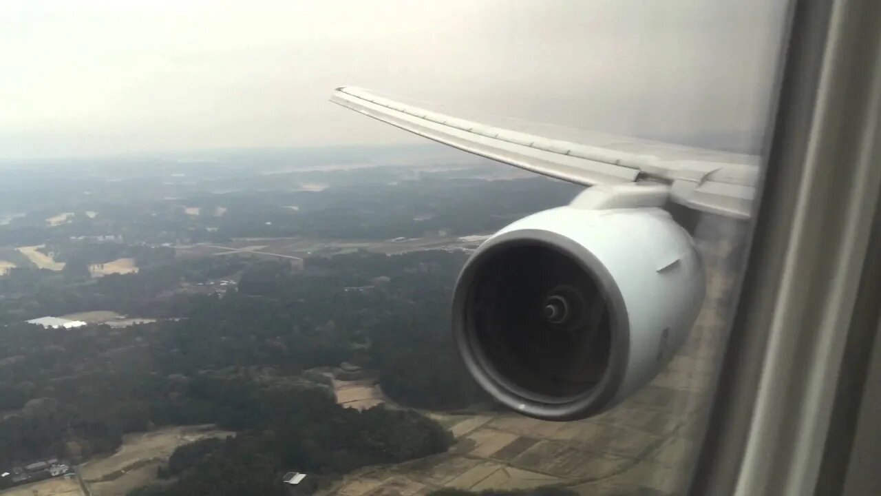 Cathay Pacific Airways | B777-300 | landing at Tokyo Narita NRT HD