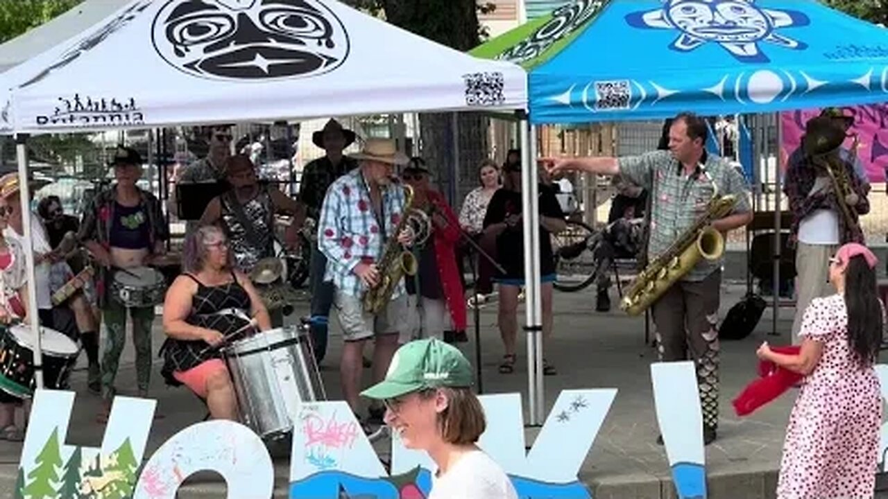 The Carnival Band at Honk BC Festival