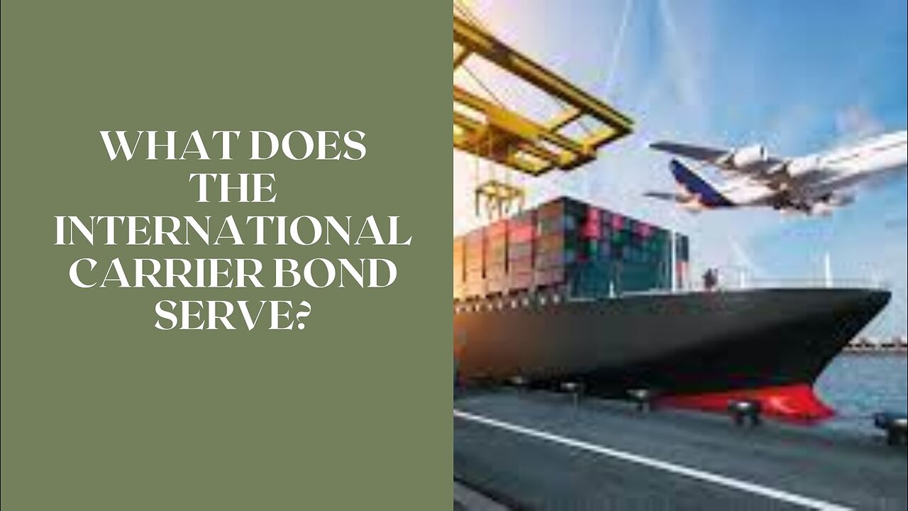 The International Carrier Bond: Explained and Demystified