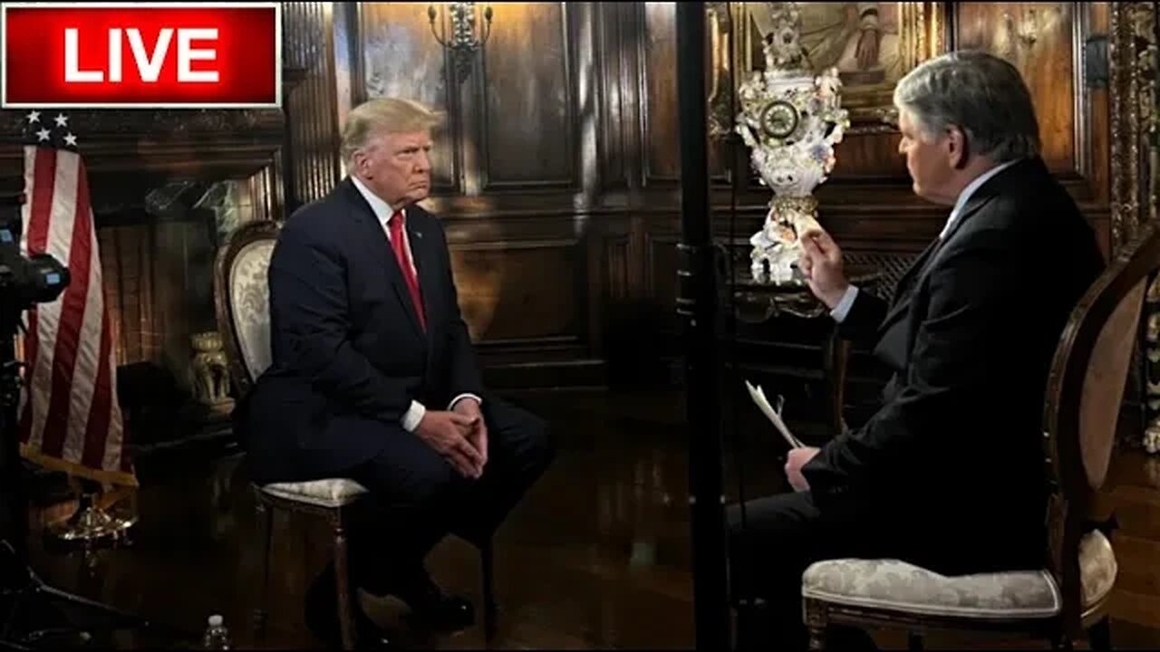 🔴FULL Donald Trump Exclusive Interview With Sean Hannity LIVE