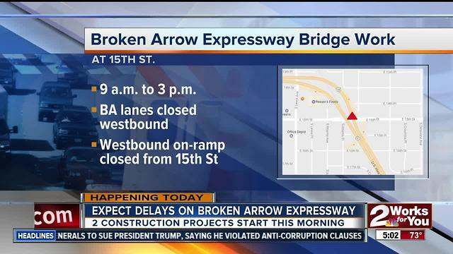 BA Expressway to undergo repairs, lanes closed