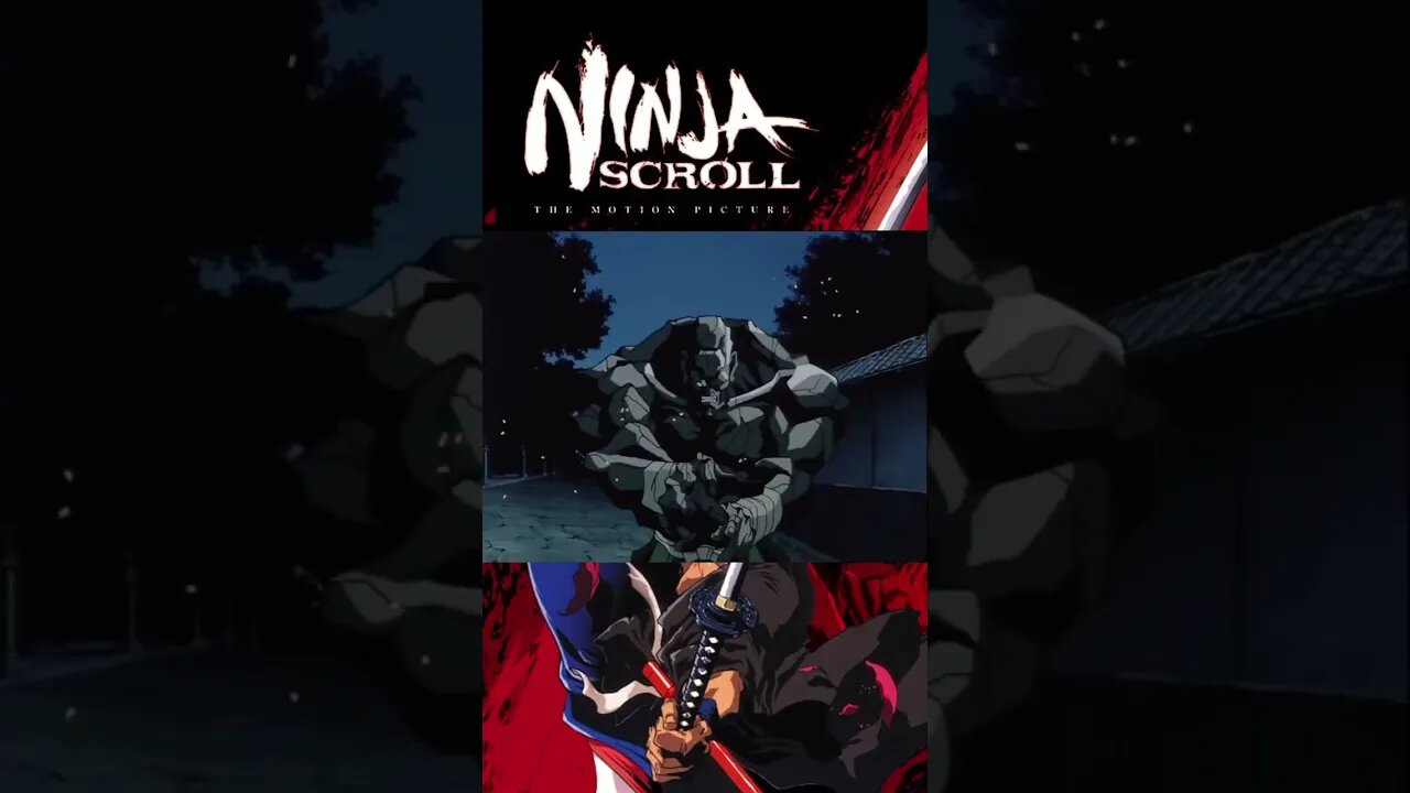 NINJA SCROLL #shorts #anime #animation