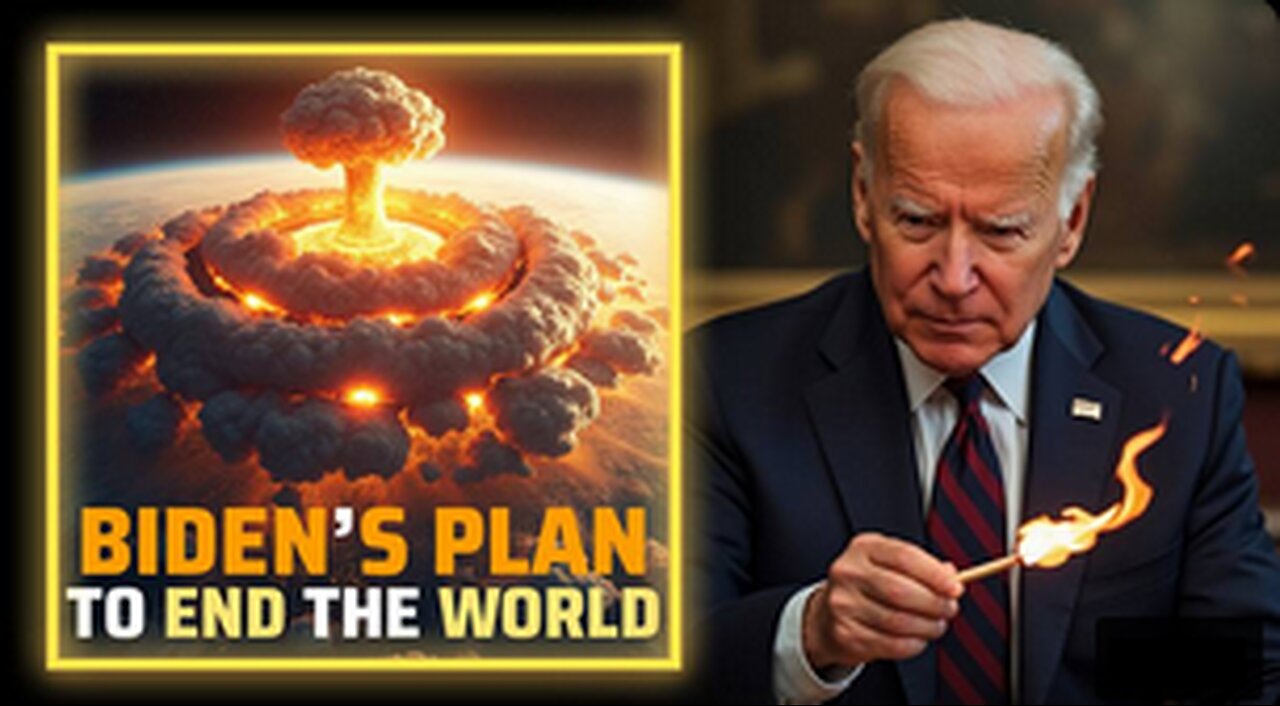 SHOCK VIDEO: An Out Of His Mind Joe Biden Announces Plan To End The World