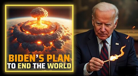 SHOCK VIDEO: An Out Of His Mind Joe Biden Announces Plan To End The World