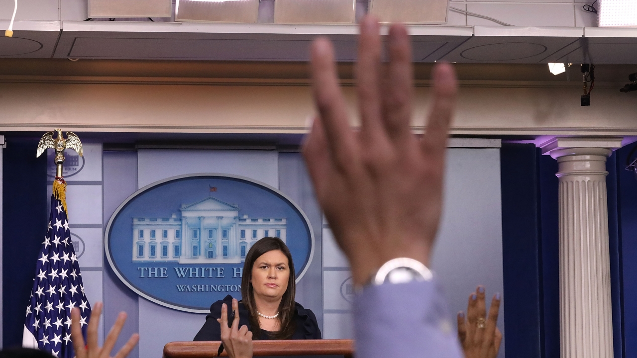 Mueller Report Calls Sarah Sanders' Truthfulness Into Question