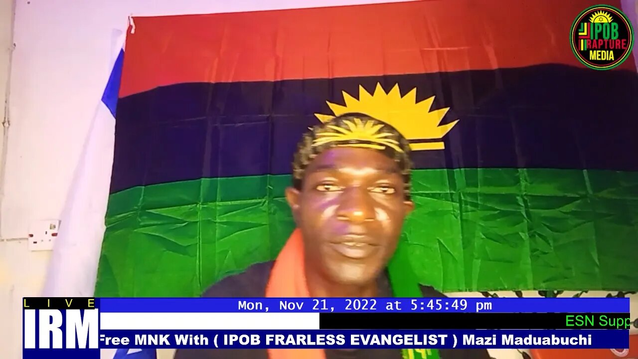 Ipob Awaress Campaign Continues On Free MNK With ( IPOB FRARLESS EVANGELIST ) Mazi Maduabuchi