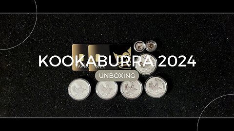 Kookaburra Silver & Gold Unboxing