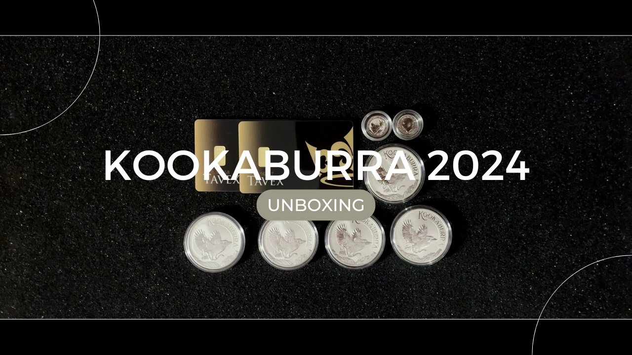 Kookaburra Silver & Gold Unboxing