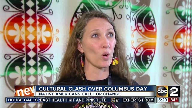 Cultural clash over Columbus Day