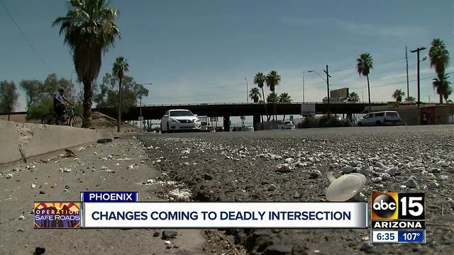 Changes coming to deadly intersection in Phoenix after ABC15 report