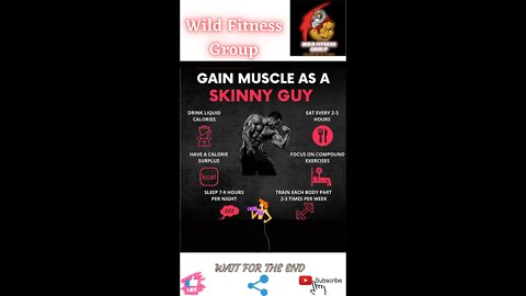 🔥Gain muscle as a skinny guy🔥#shorts🔥#viralshorts🔥#fitnessshorts🔥#wildfitnessgroup🔥