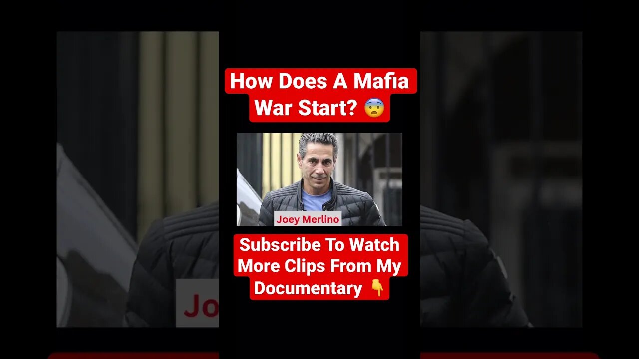 How Did The Mafia War Start Between Joey Merlino Vs John Stanfa? 😨 #crime #war #hits #mafia