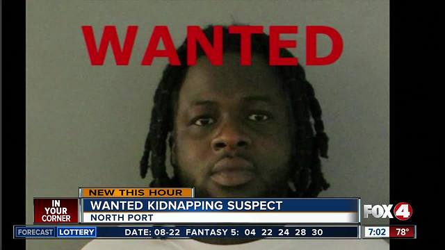 Armed kidnapping suspect wanted; North Port Police warn public to use extreme caution