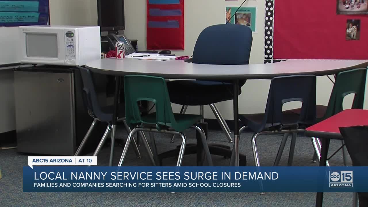 Local nanny service see surge in demand