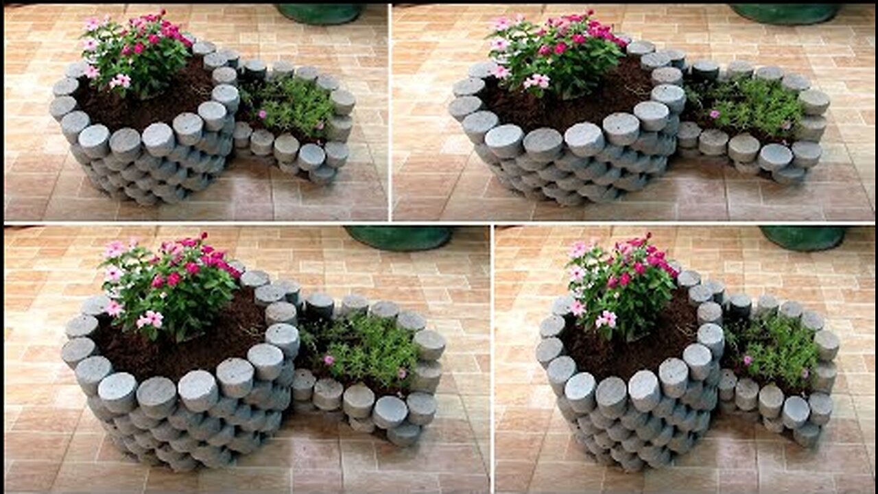 Unique and Creative Flower Pot Ideas | Making from cement - John ideas