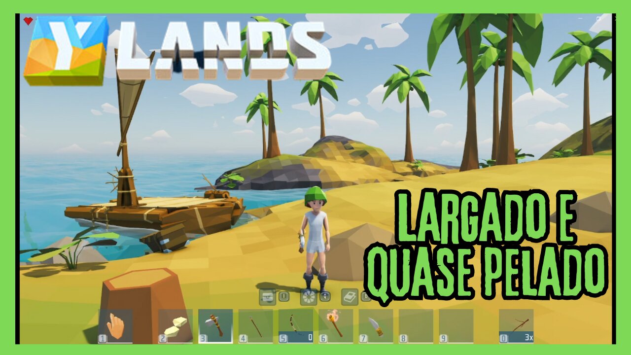 Dumped and almost naked on the island | YLANDS | Survival in the race