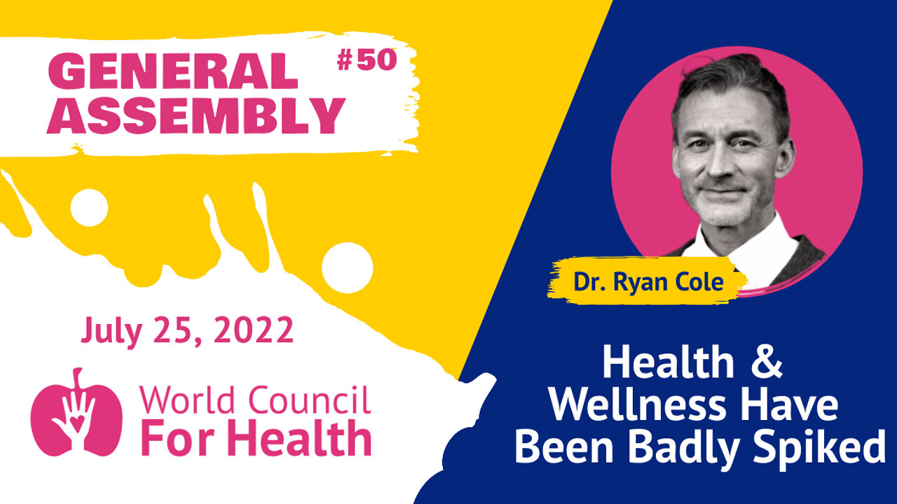 Dr. Ryan Cole: Health & Wellness Have Been Badly Spiked