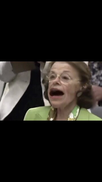 Dianne Feinstein MOTHER OF GOD!