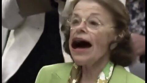 Dianne Feinstein MOTHER OF GOD!