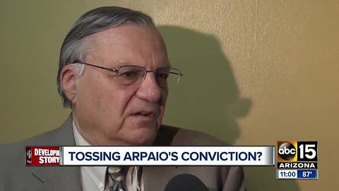 Prosecutor: Joe Arpaio should not be allowed to erase court record