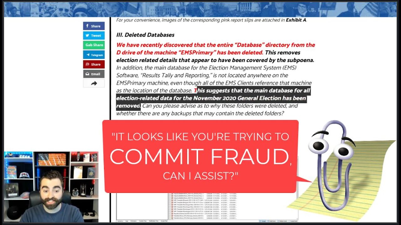 Fraud & Spoliation Of Evidence | AZ Audit Database DELETED!?