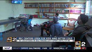 Mayor Pugh opens recreation centers while Baltimore Public Schools are closed