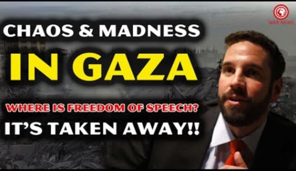 Matt Hoh: CHAOS & MADNESS In Gaza And How Did They TAKE AWAY Your Freedom Of Speech?